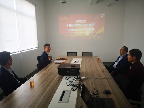 立足高端 追求卓越 奮力打造世界一流高分子新材料研發(fā)機(jī)構(gòu) —— 中國塑協(xié)朱文瑋理事長調(diào)研廣東海灣高新材料研究院